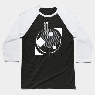 Geometric composition shapes Baseball T-Shirt